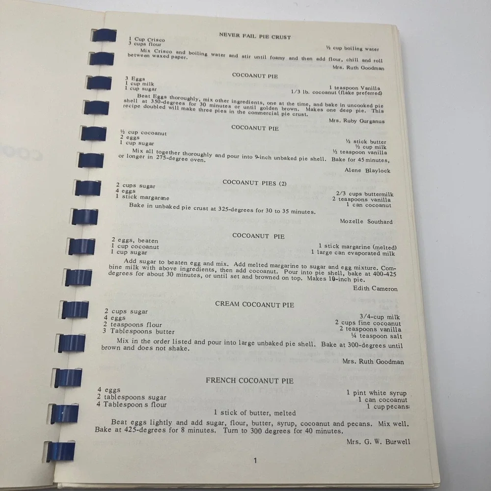 Our Favorite Recipes Cookbook North Carolina State AFL CIO 1968 First‎ Printing